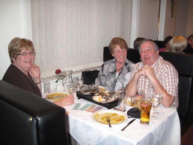 Autumn Supper at Sylhet Lodge in October 2009